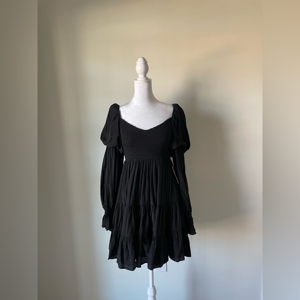 Mustard Seed Black Romper